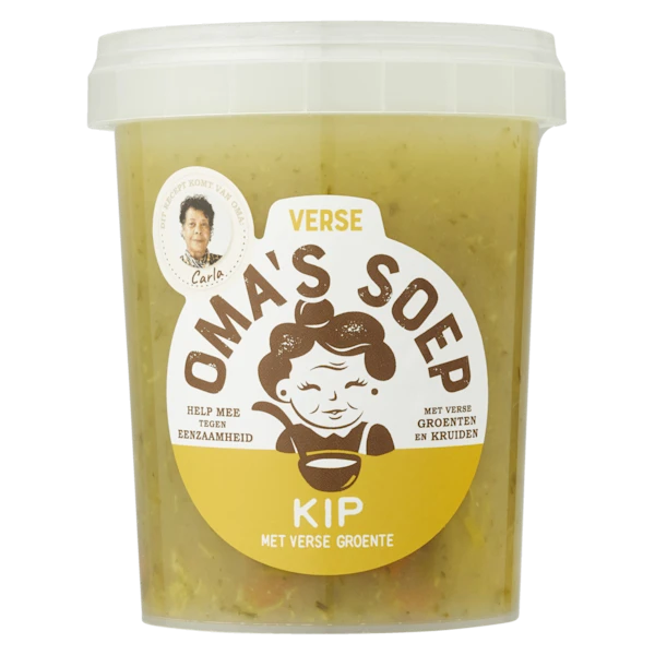 Oma's Soep Kip met verse groentes