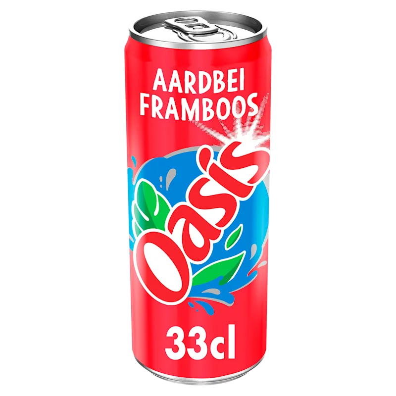 Oasis Aardbei framboos 6-pack
