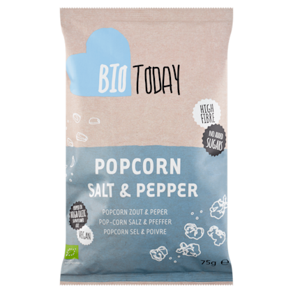 Popcorn salt & pepper bio