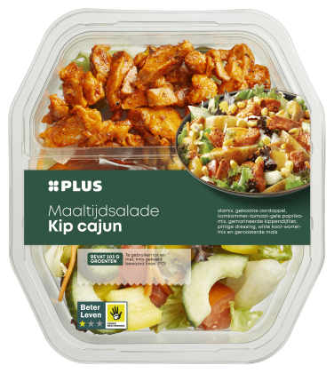 Maaltijdsalade Kip Cajun