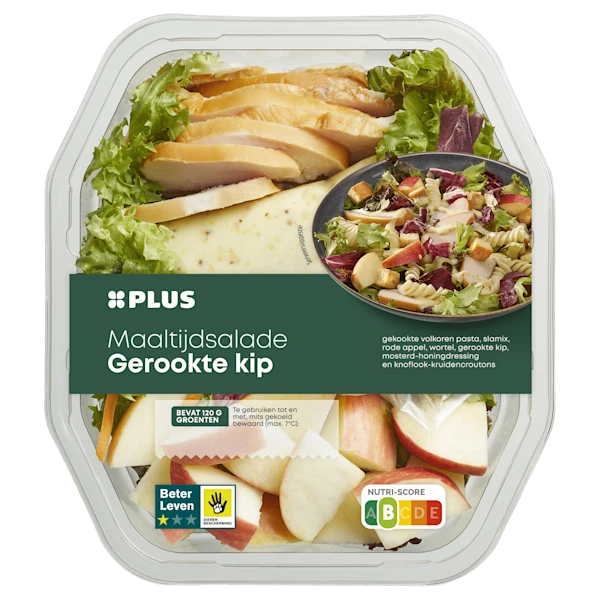 PLUS Maaltijdsalade Gerookte kip