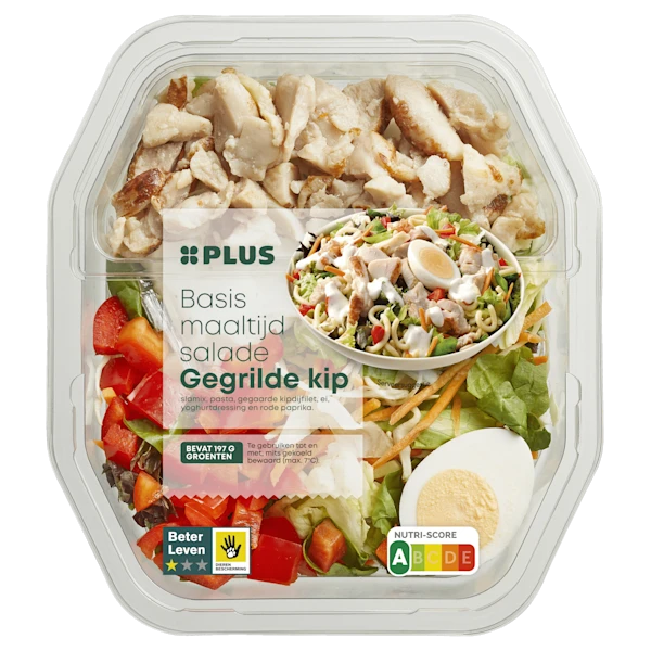 PLUS Basismaaltijdsalade Gegrilde Kip