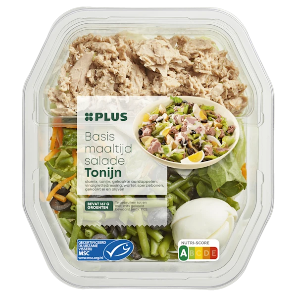 PLUS Basismaaltijdsalade Tonijn