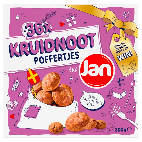 Jan Kruidnoot poffertjes