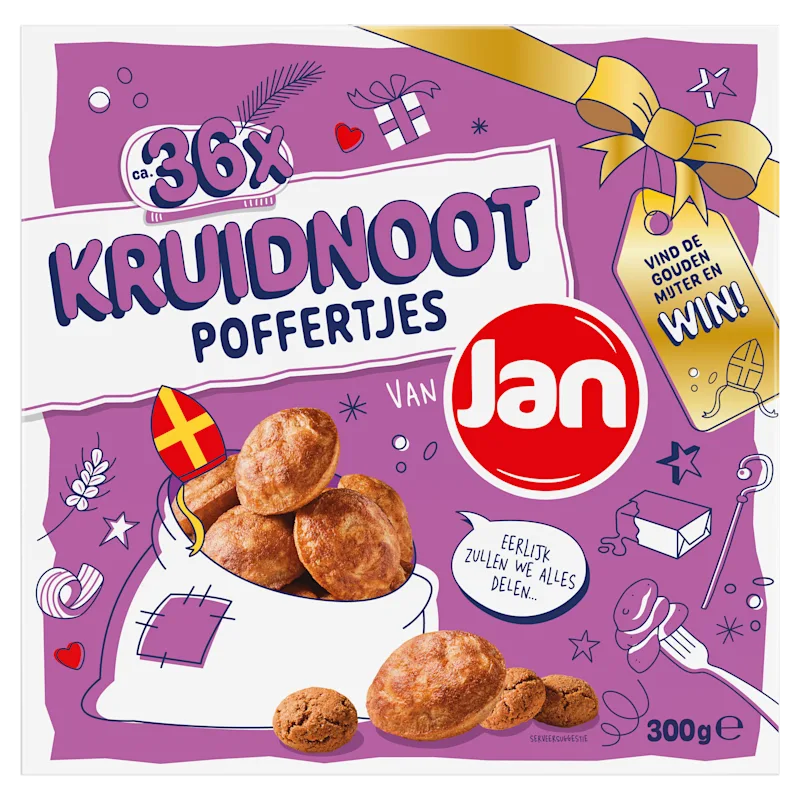 Jan Kruidnoot poffertjes