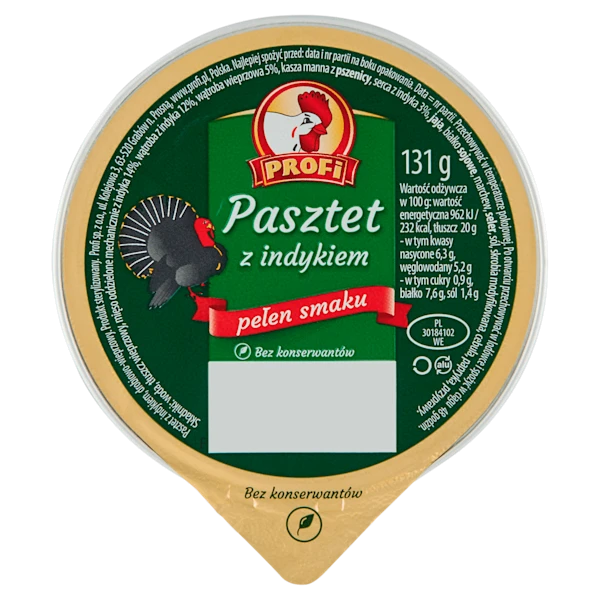 Profi Pasztet Indyka / Kalkoenpate
