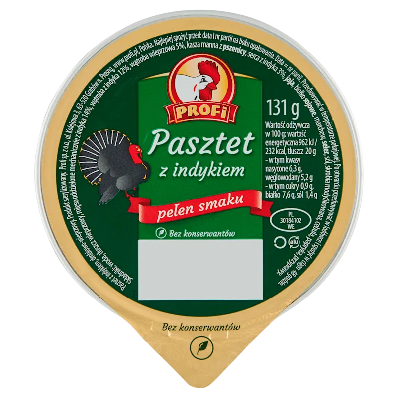 Profi Pasztet Indyka / Kalkoenpate