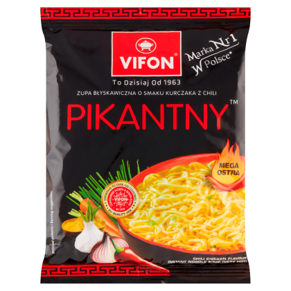 Vifon Noodlesoep pikantny / Chili chicken