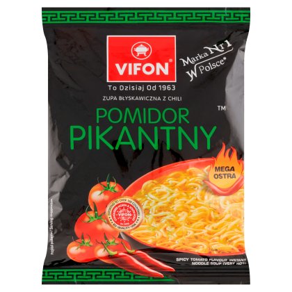Vifon Noodle Pomidor Pikantny / Spicy tomaat