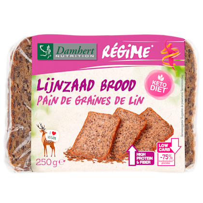 Low Carb Lijnzaad brood
