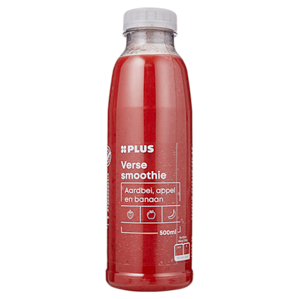 verse smoothie appel aardbei banaan