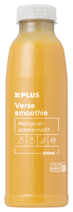 Verse smoothie mango passievrucht