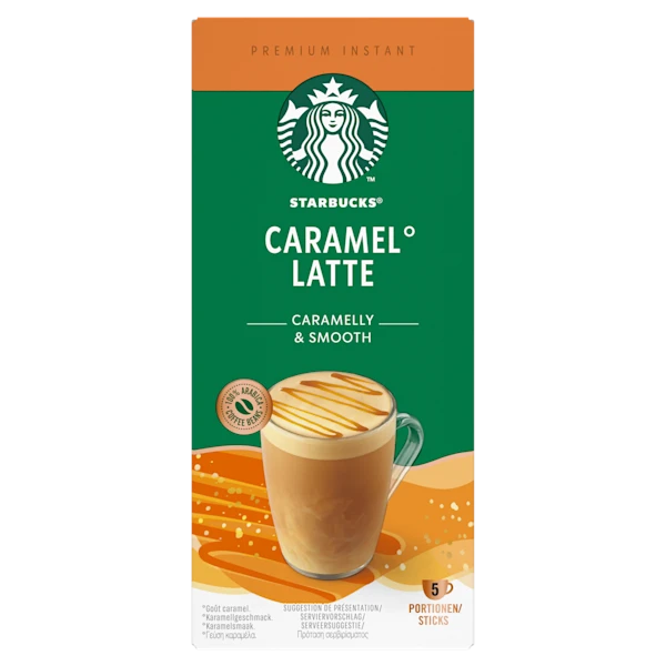 Starbucks Caramel latte oploskoffie sticks