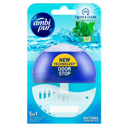 Toiletblok vloeibaar water & mint