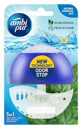 Ambipur Toiletblok vloeibaar water & mint