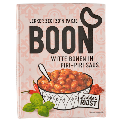 Witte bonen in piri-piri saus