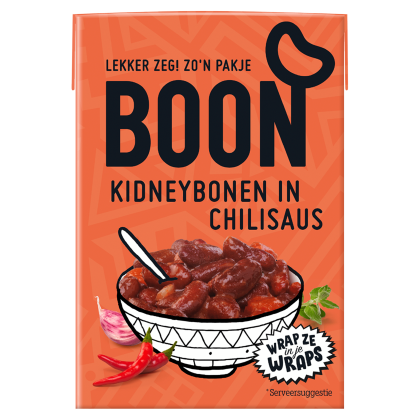 Kidneybonen in chilisaus - mini