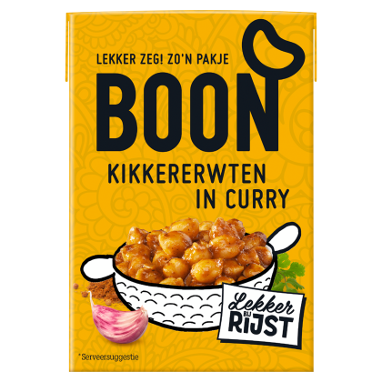 Kikkererwten in curry - mini