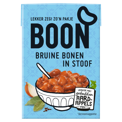 bruine bonen in stoof - mini