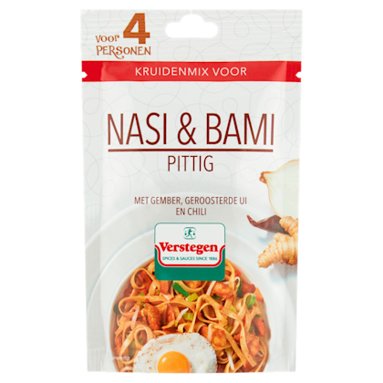 Mix voor Nasi-bami pittig 4 pers