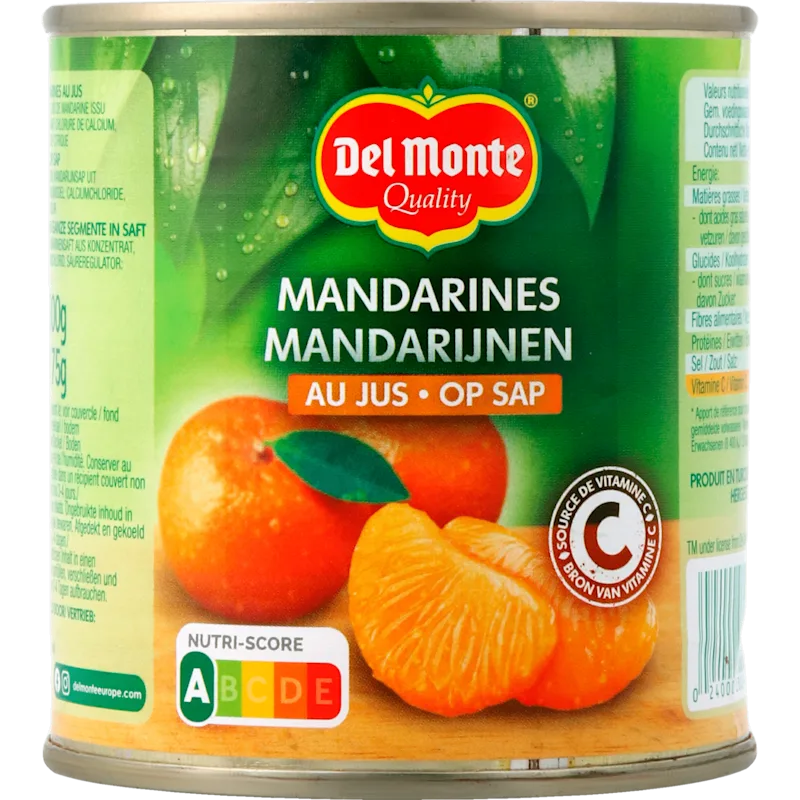 Del monte Mandarijnen op sap