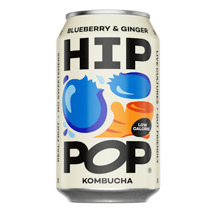 Kombucha blueberry & ginger