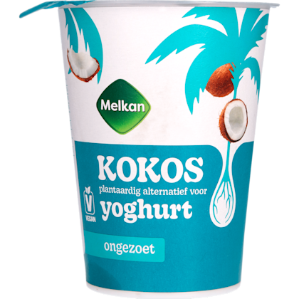 Plantaardige kokosyoghurt