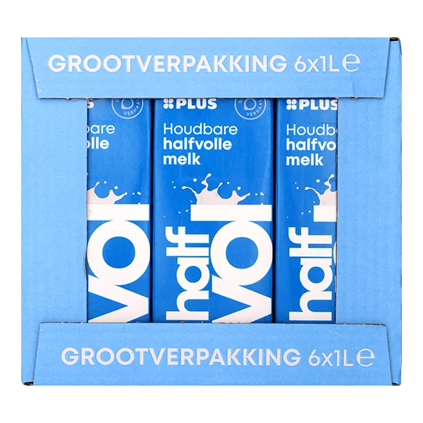 PLUS Houdbare halfvolle melk