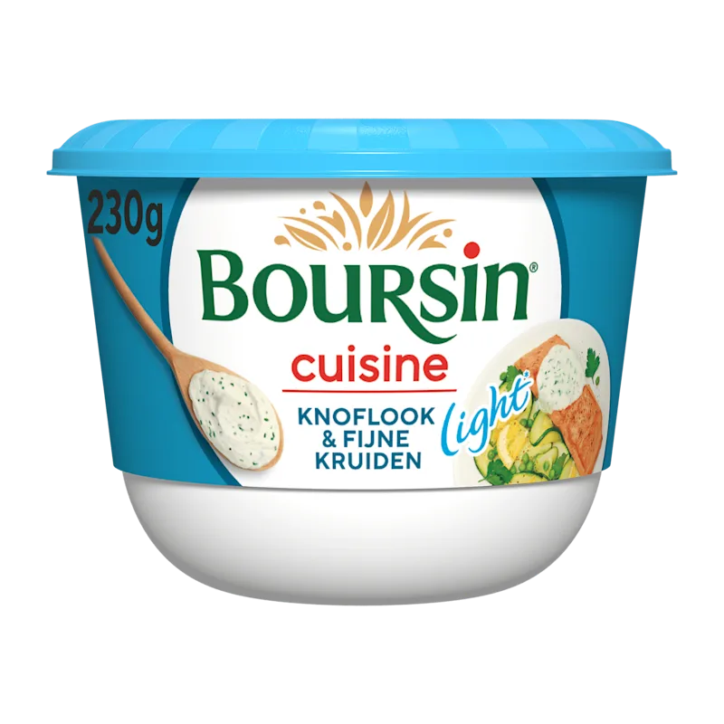 Boursin Cuisine Knoflook en Kruiden Light
