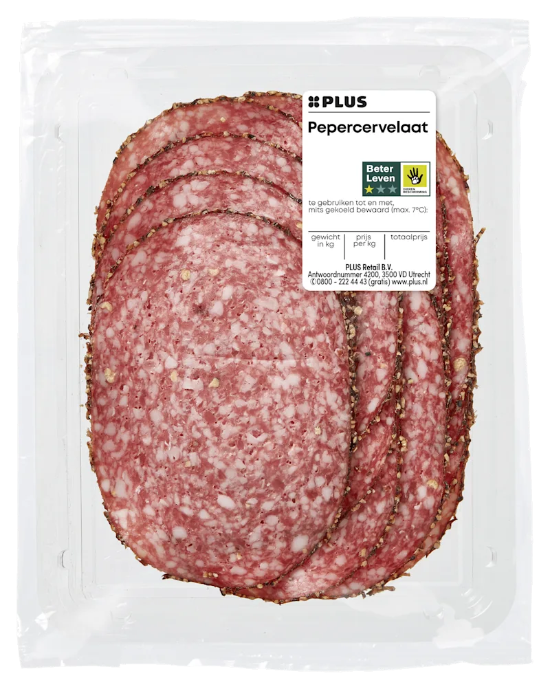 PLUS Pepercervelaat