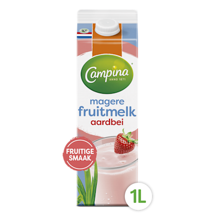 Campina Fruitmelk Aardbei
