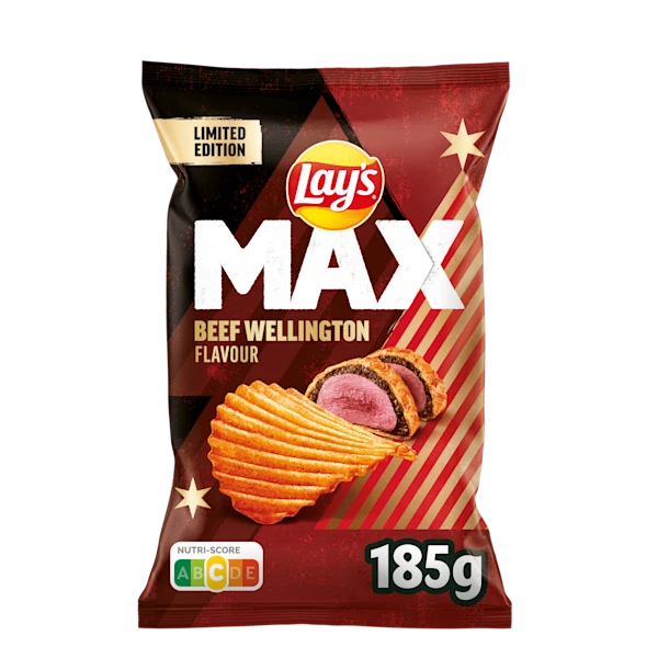 Lays Max Beef Wellington