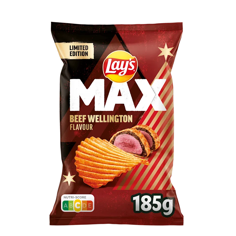 Lays Max Beef Wellington