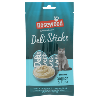 Delisticks zalm&tonijn 5X15 GRAM