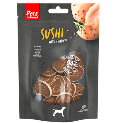 Sushi met kip