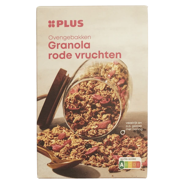 PLUS Granola rode vruchten