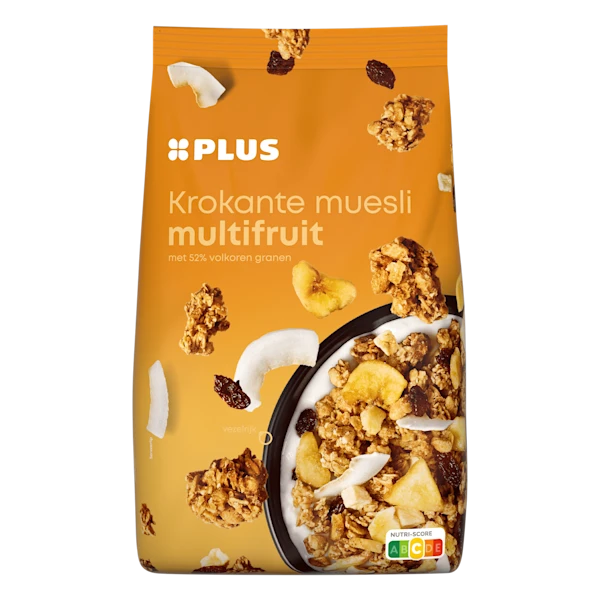 PLUS Krokante muesli multifruit