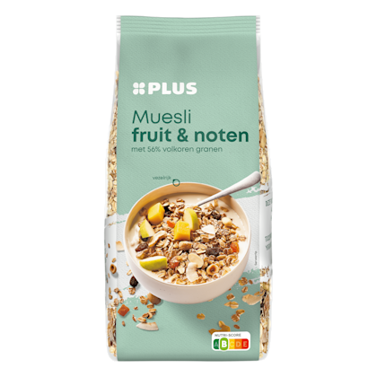 Muesli fruit en noten