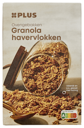 Granola naturel havervlokken