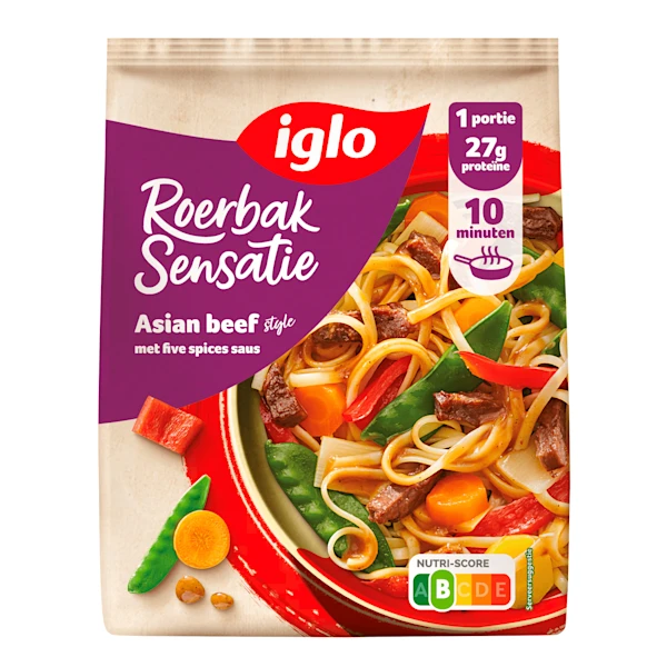 Iglo Roerbak Sensatie Asian Beef