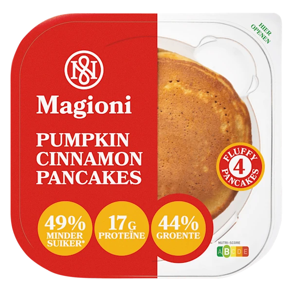 Magioni Pancakes Pumpkin Cinnamon