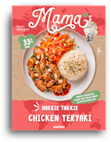 Mama's Maaltijden Kip Teriyaki Pandan groentemix