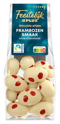 Paaseitjes wit framboos