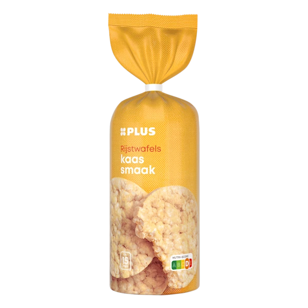 PLUS Rijstwafels Kaas