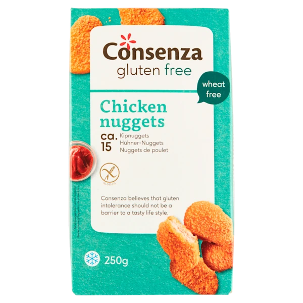 Consenza Glutenvrij Kipnuggets