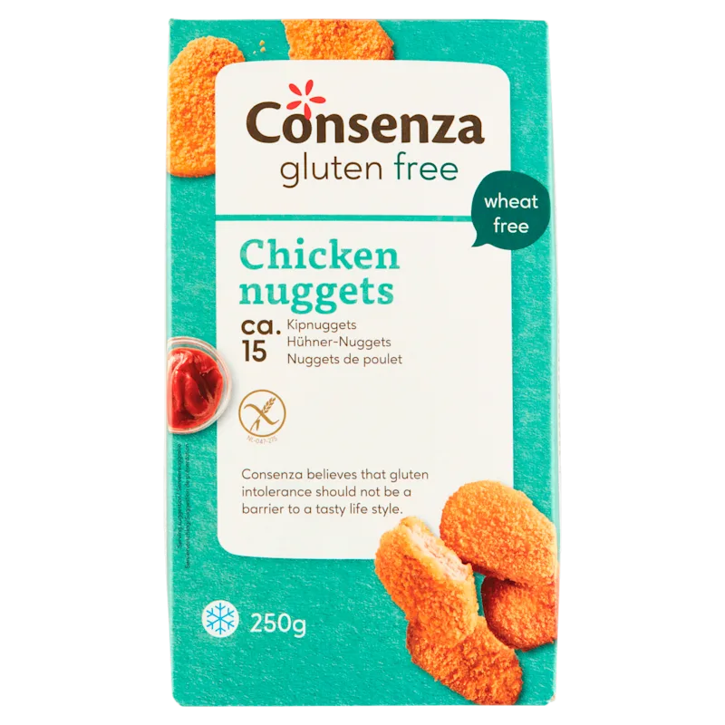 Consenza Glutenvrij Kipnuggets