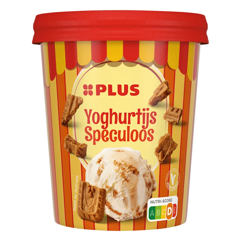 PLUS Yoghurtijs speculoos