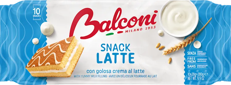 Balconi Snack latte