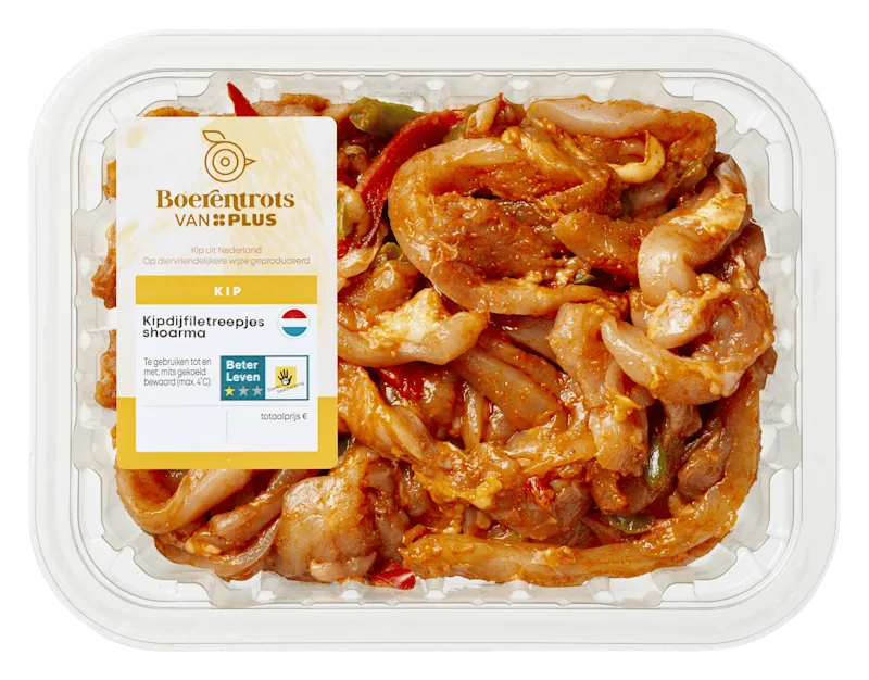 PLUS Boerentrots Kipreepjes shoarma