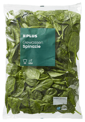 Spinazie gewassen